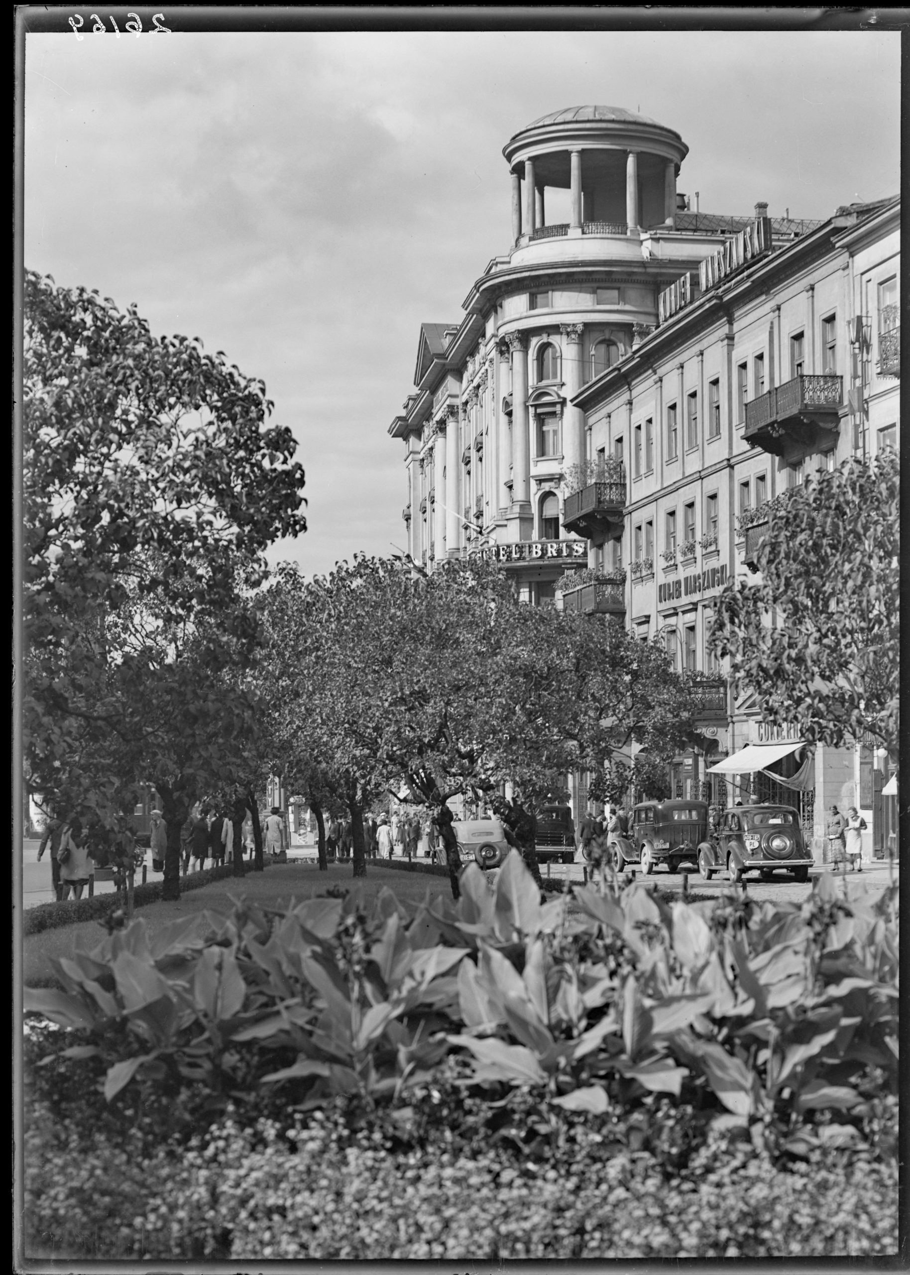 Hotel Bristol,1938 r., fot. Henryk Poddębski, wł. Muzeum Warszawy
