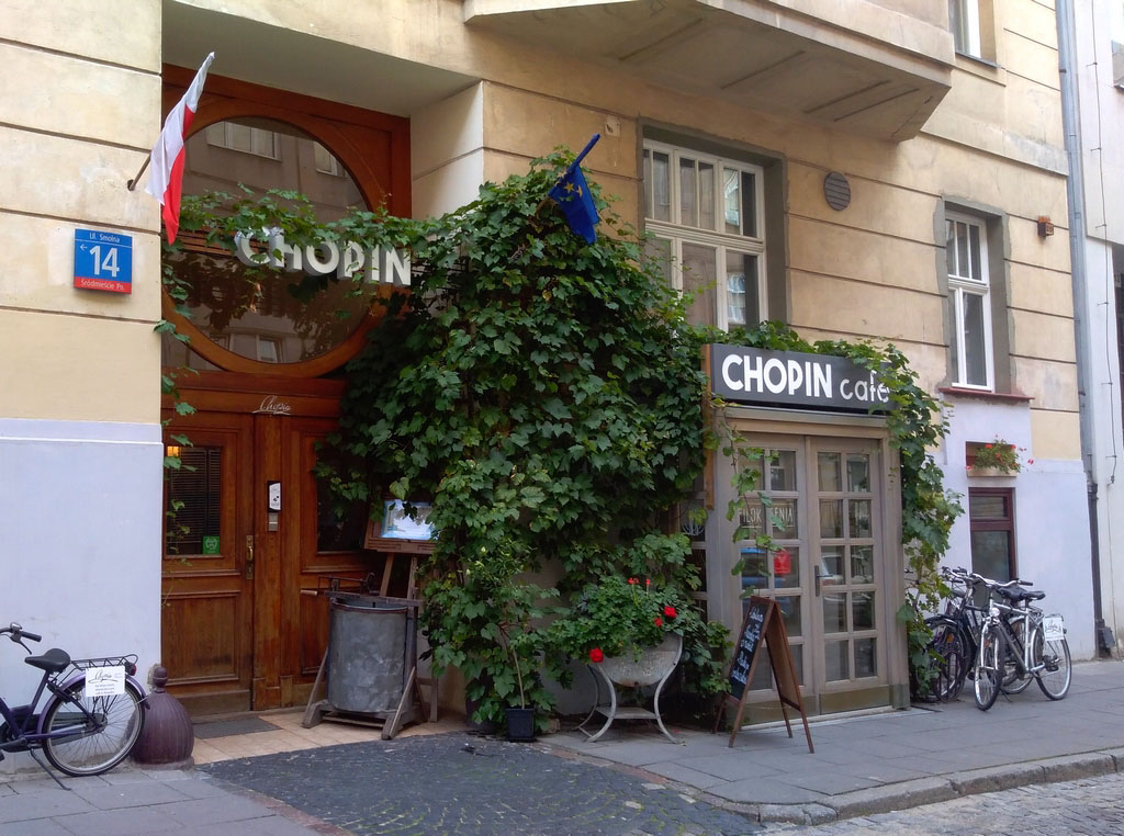 Chopin Boutique B&B, wejście 
